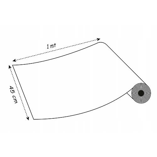 D-c-fix 349-2741 Mat Beyaz Ahşap Desen Yapışkanlı Folyo (45cm x 1mt)