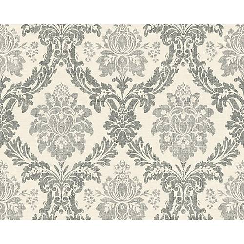 Secret Garden 33605-1 Damask Desenli Duvar Kad
