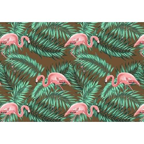 DL 4229 Non Woven Flamingo Desen Duvar Posteri
