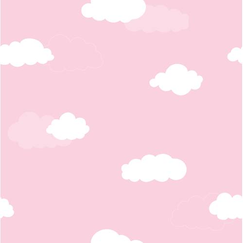 Milky Baby 405-3 Pembe Bulut Grnml Duvar Kad