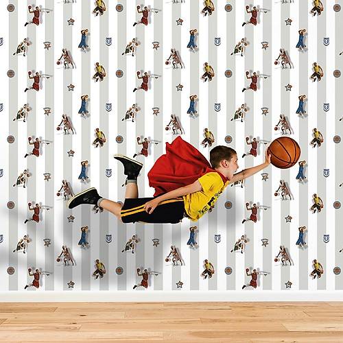 Kids Collection 15188-2 Basketbol Temal Duvar Kad