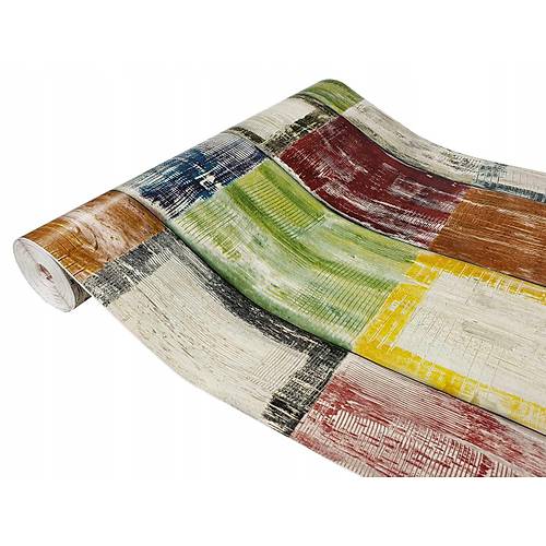 D-c-fix 446-3177 Rengarenk Ahap Desen Yapkanl Folyo (45cm x 2mt)