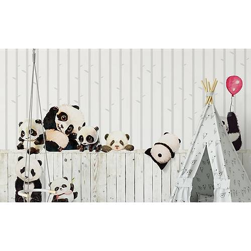 DL 7127 Panda Grnml Duvar Posteri