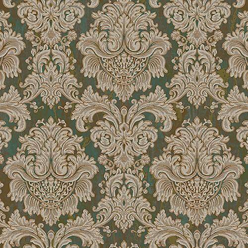 Seven 7807-4 Klasik Damask Grnml Duvar Kad