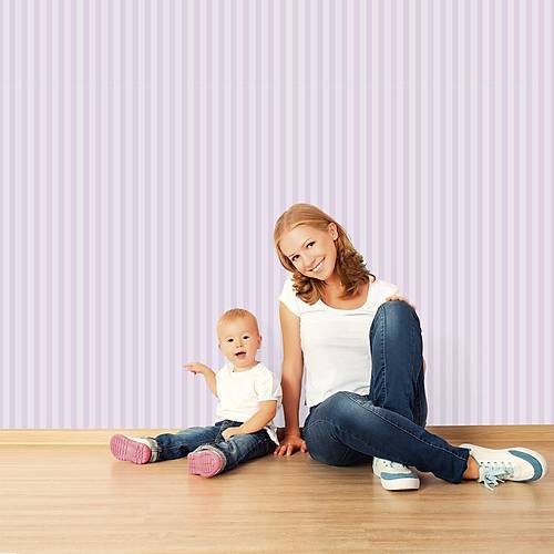 Kids Collection 15191-4 Lila izgili Duvar Kad