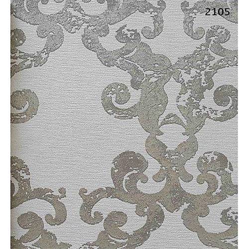 Antique 2105 Vinil Damask Model Duvar Kad