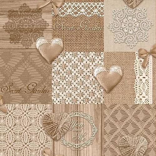 Harmony 135-B leme Motifli Duvar Kad