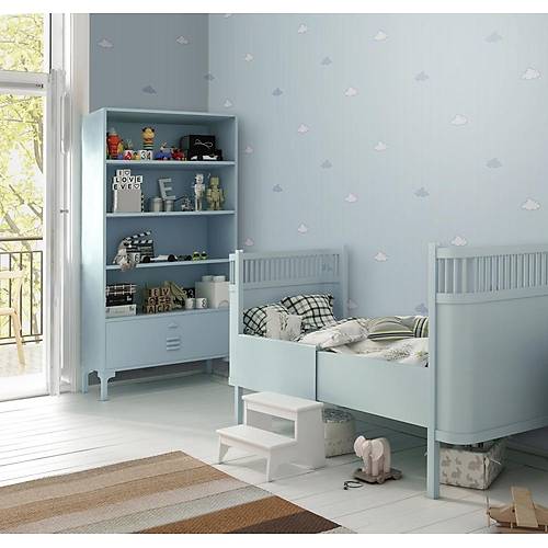 Ada Kids 8916-2 izgili Bulut Desen Duvar Kad