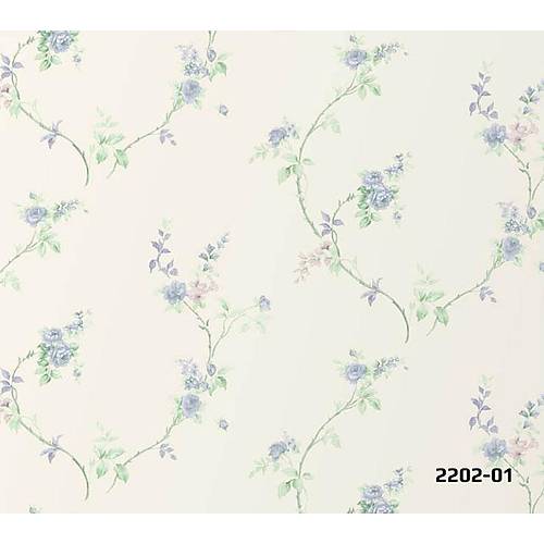 Bossini 2202-01 iek Desenli Duvar Kad