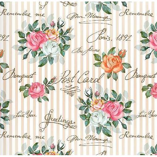 Floral Collection 5003 iek Desenli Duvar Kad