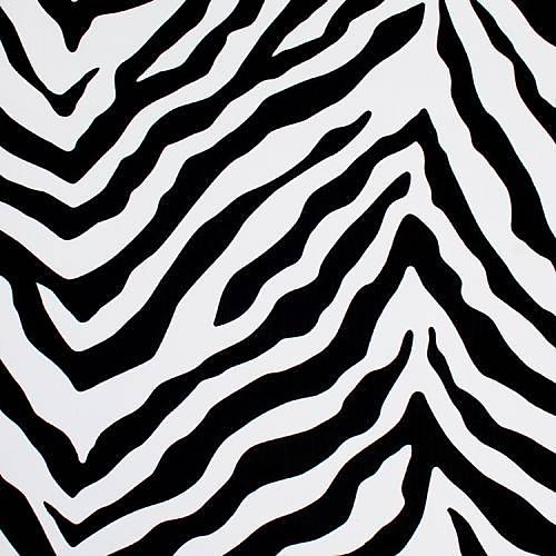 Piya More 2201 Siyah Beyaz Zebra Desenli Duvar Kad