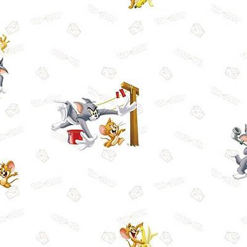 Ada Kids 8925-1 Tom ve Jerry ocuk Odas Duvar Kad