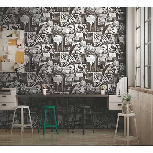 Ada Kids 8917-2 izgi Roman Batman Duvar Kad