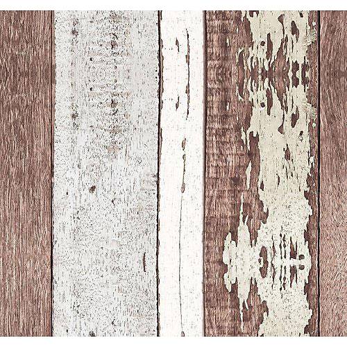 Stone And Wood 6088 Eskitme Tahta Desen Duvar Kad