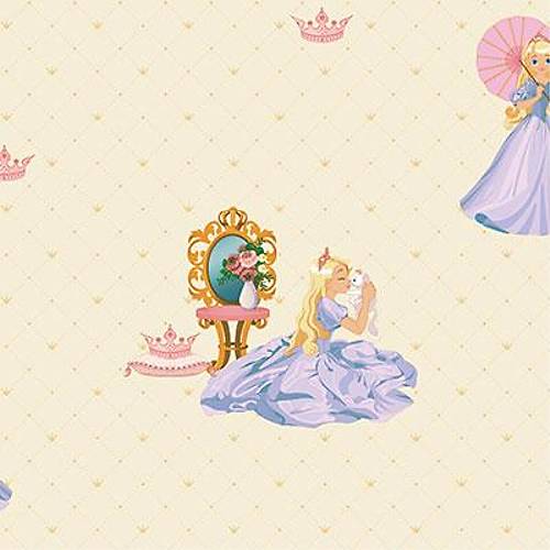 Ada Kids 8910-1 Prenses Çocuk Odası Duvar Kağıdı