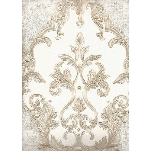 Cashmir 100-3 Damask Model Vinil Duvar Kad