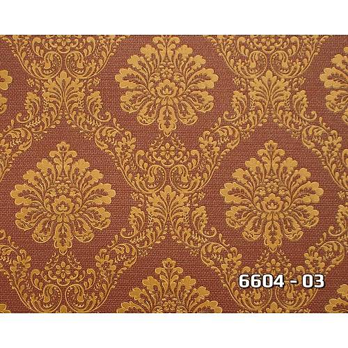 Lamos 6604-03 Vinil Damask Desenli Duvar Kad