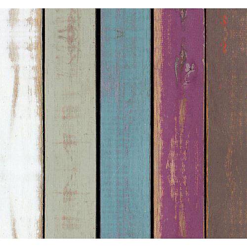 Stone And Wood 6100 Renkli Tahta Desen Duvar Ka��d�