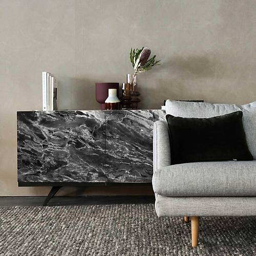 D-c-fix 346-3247 Siyah Mermer Desen Yap��kanl� Folyo (45cm x 1mt)
