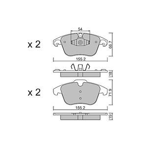 VOLVO C70 BALATA K�T� ARKA