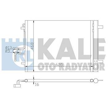 Volvo XC60 Klima Radyatr