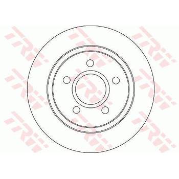 Volvo C70 Arka Fren Diski 280mm