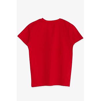 Çocuk Tişört Türk Bayraklı Kırmızı