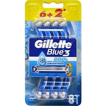 Gilette Blue 3 Pride 8'li Paket Traş Bıçağı