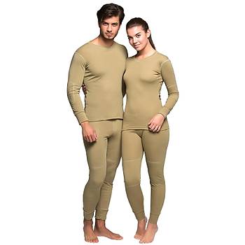 THERMOFORM Active Plus Yetikin lik Takm -25 Derece Nano (Bej) Renk