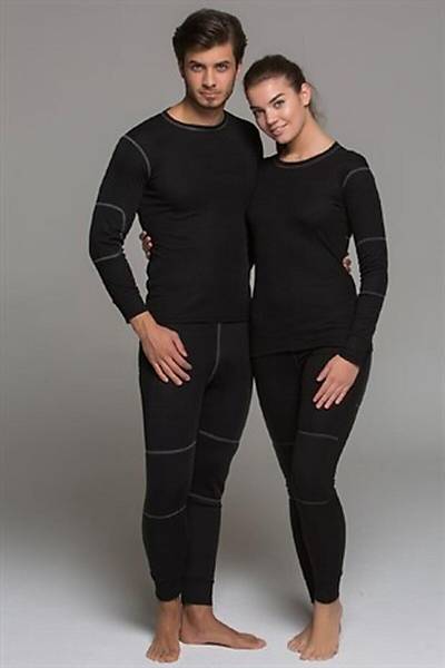Thermoform Unisex Siyah Active Plus Yetikin Termal lik set