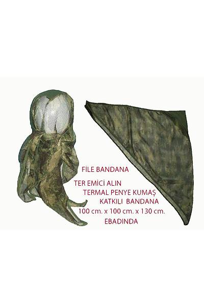 Kamuflaj Renk File Bandana
