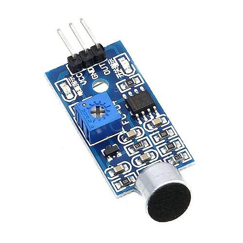 LM393 Mikrofon Modl V1.2 (3Pin - Mavi Board)