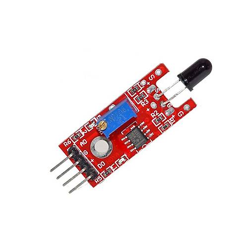 1 Kanal  (IR) Alev Sensr  (Krmz Board / LM393 Chipset)