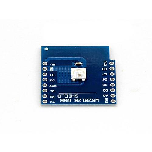 WS2812 1Bit RGB Led Shield (D1 Mini Uyumlu-5050)