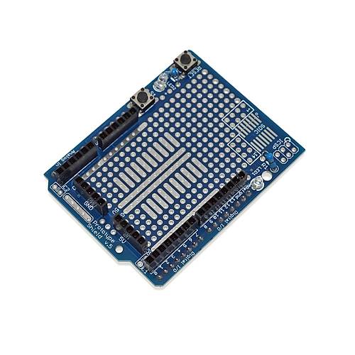 I/O Breadboard Shield  (Arduino Uno/Mega Uyumlu)