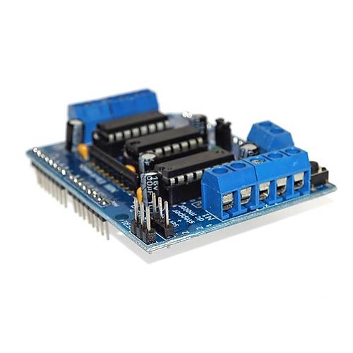 2 Kanal Motor Src ve I/O Shield  (L298D Chipset)