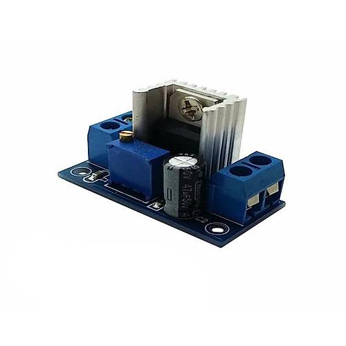 2.2A / Dc-Dc Gerilim Ayarl Buck Modl (LM317 Chipset)