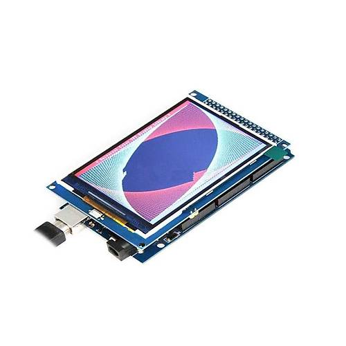 3.5 Inch Renkli TFT Ekran Shield ( 480x320 RGB Pixel )