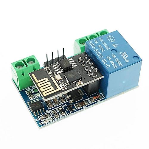 1 Kanal WiFi Kontroll Rle Modl V1.0 (ESP8266 Chipset)