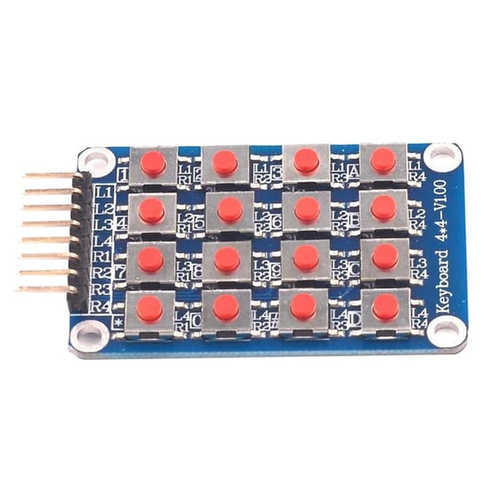 4x4 Matris Tu Takm Modl  (16x Micro Switch)