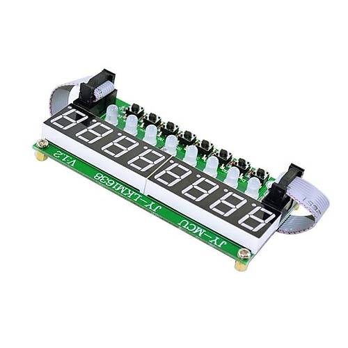 0.36 inch 7-Segment / 8 Dijit Led Mini Modl  (TM1638 Chipset)