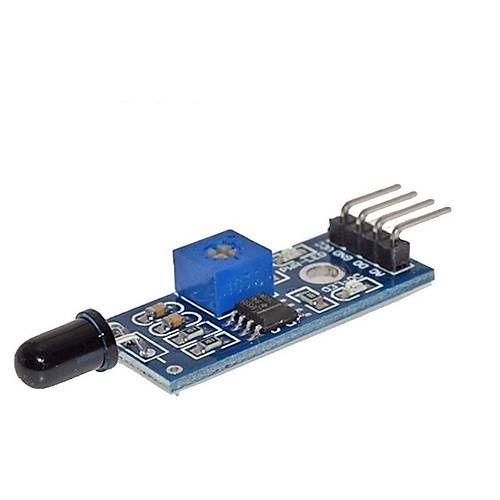 1 Kanal (IR) Alev Sensr (Mavi Board / LM393 Chipset)