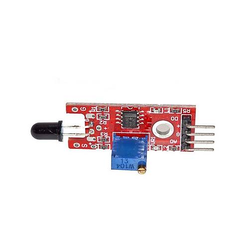 1 Kanal  (IR) Alev Sensr  (Krmz Board / LM393 Chipset)