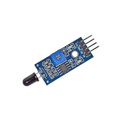 1 Kanal (IR) Alev Sensr (Mavi Board / LM393 Chipset)