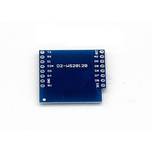 WS2812 1Bit RGB Led Shield (D1 Mini Uyumlu-5050)