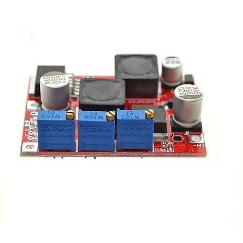 2A / Dc-Dc Gerilim Ayarl Buck-Boost Modl (LM2577S ve LM2596S Chipset)