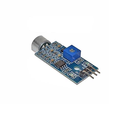 LM393 Mikrofon Modl V1.2 (3Pin - Mavi Board)