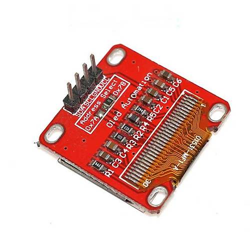 0.96 inch OLED Modl (Krmz Board)