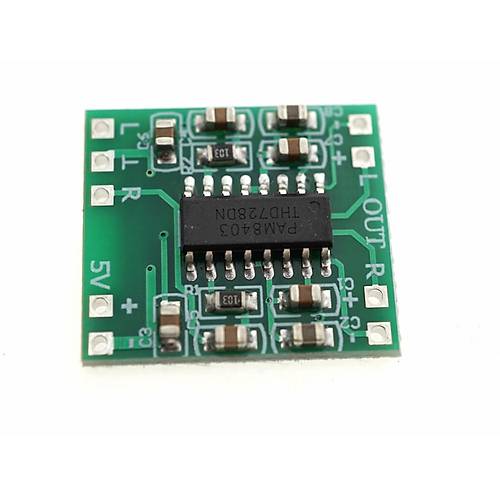 2x3W Stereo Amplifikatr (Yeil Board - PAM8403 Chipset)