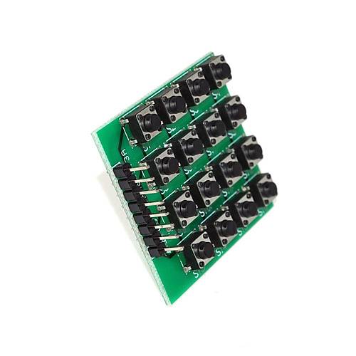 4x4 Matris Tu Takm Modl (16x Siyah Dip Switch)